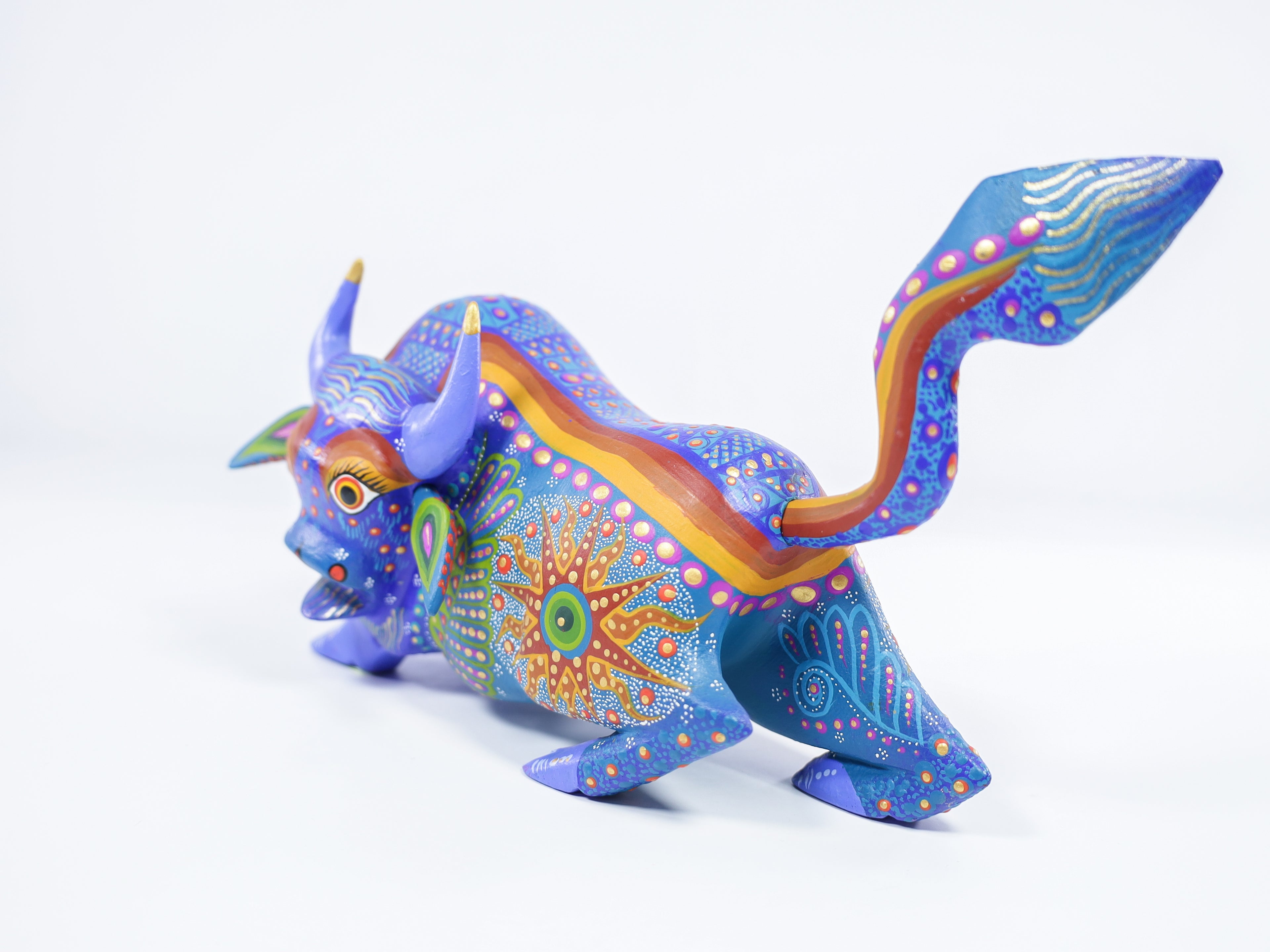 Bison Alebrije Oaxacan Wood Carving