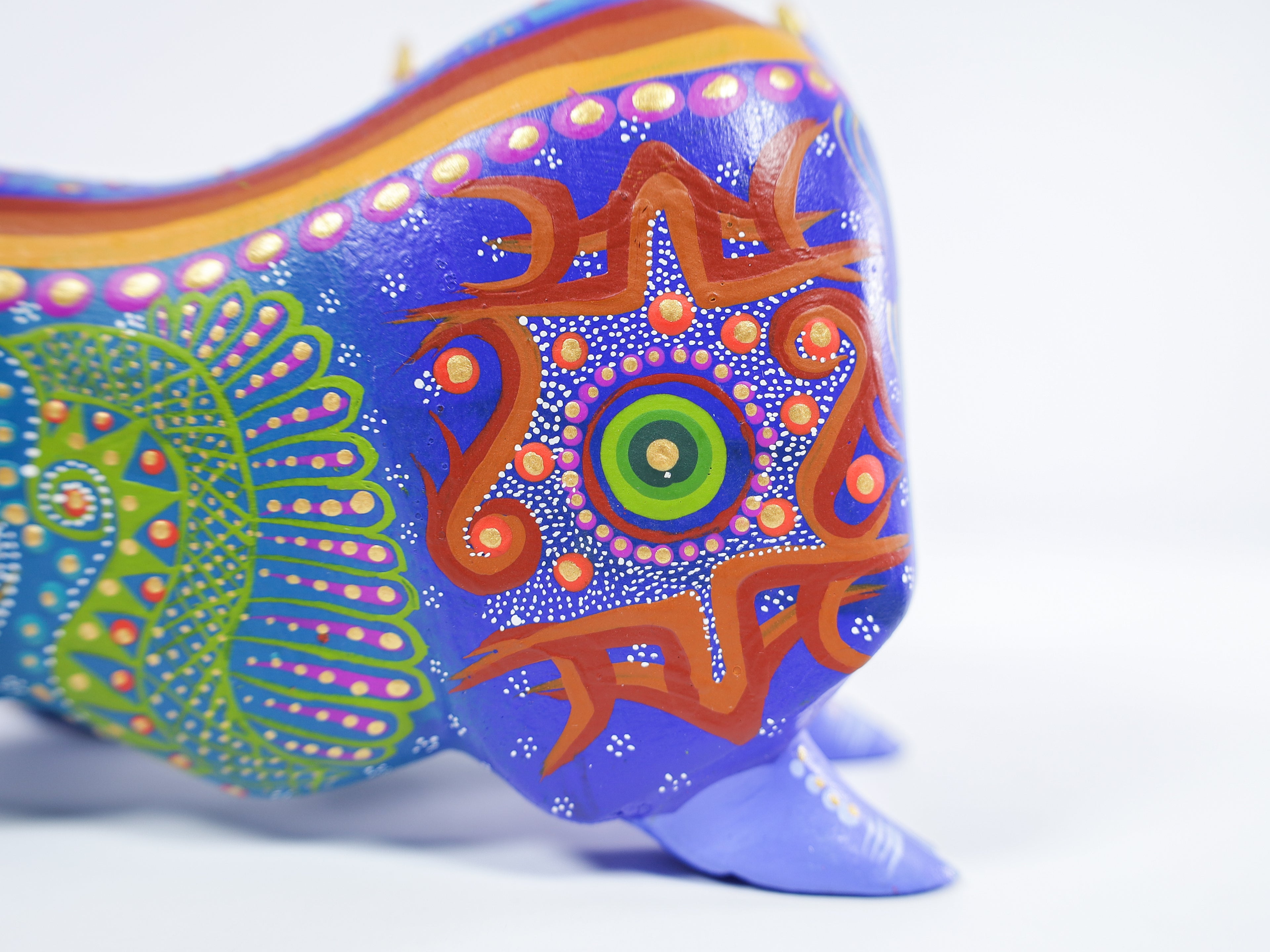 Bison Alebrije Oaxacan Wood Carving