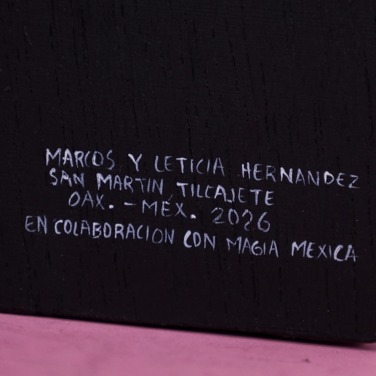 Alebrije Heart | Oaxacan Hand-Painted Copal Wood Carving | Magia Mexica