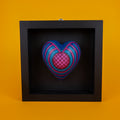 Alebrije Heart | Oaxacan Hand-Painted Copal Wood Carving | Magia Mexica