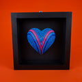 Alebrije Heart | Oaxacan Hand-Painted Copal Wood Carving | Magia Mexica