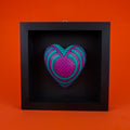 Alebrije Heart | Oaxacan Hand-Painted Copal Wood Carving | Magia Mexica