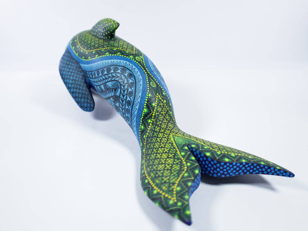 Shark Alebrije Oaxacan Wood Carving