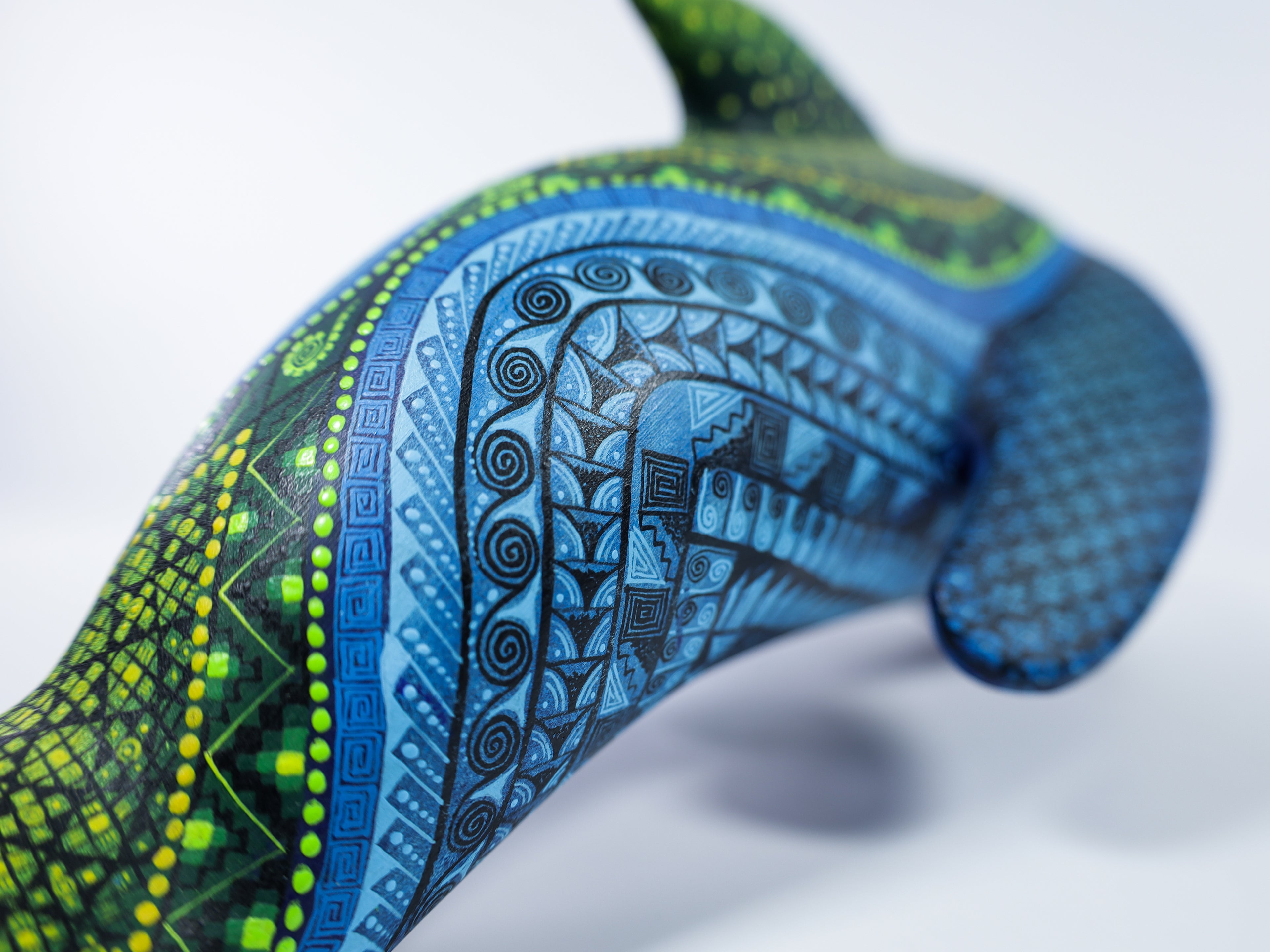 Shark Alebrije Oaxacan Wood Carving