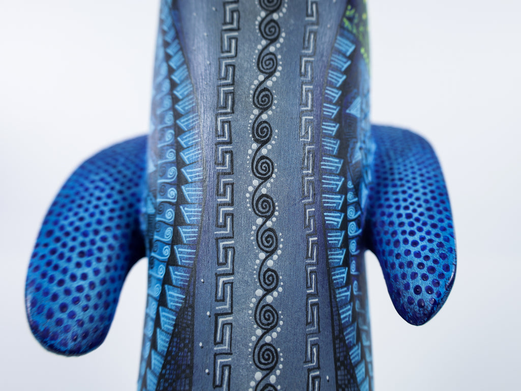 Shark Alebrije Oaxacan Wood Carving