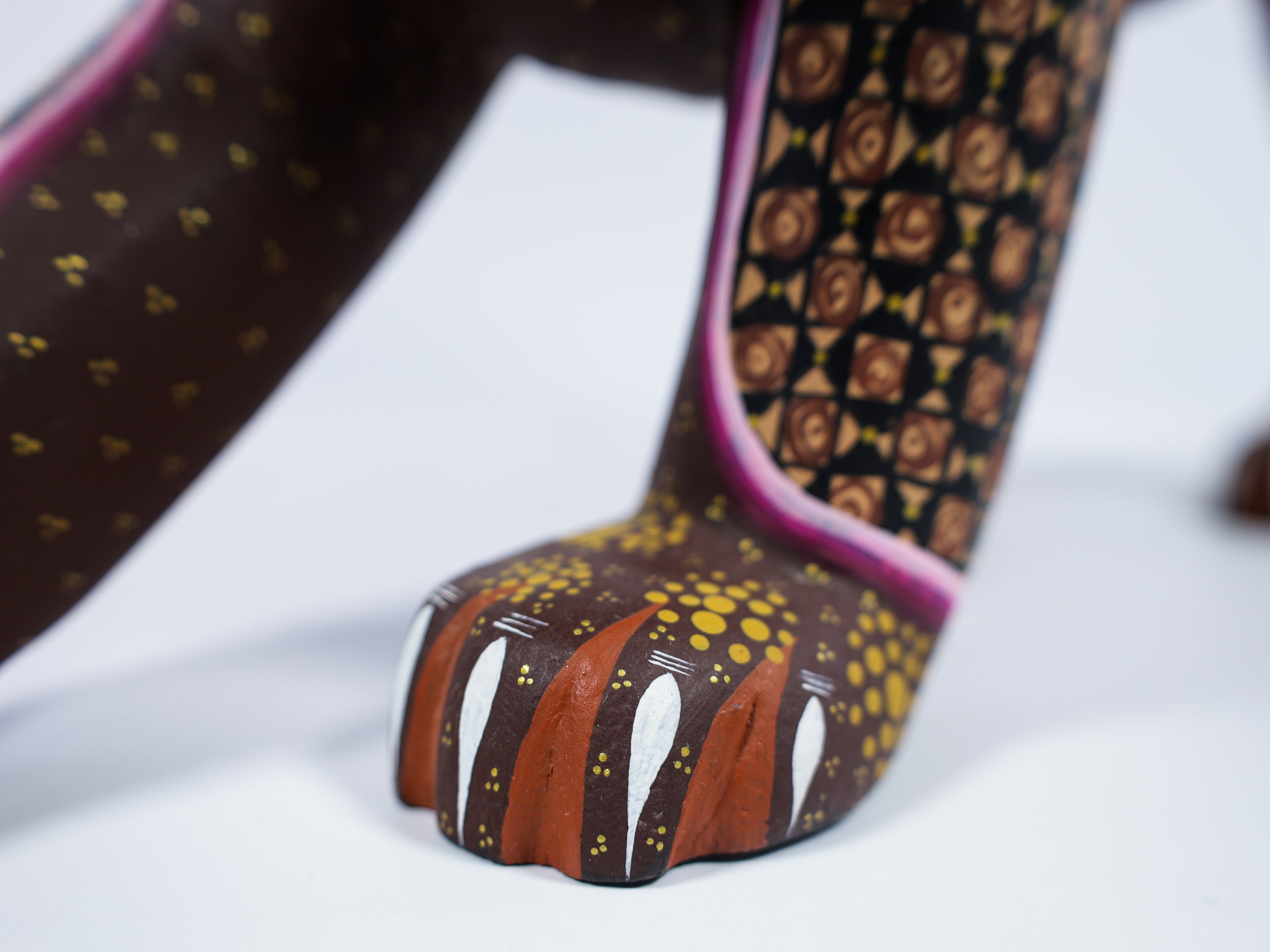 Jaguar Alebrije Oaxacan Wood Carving