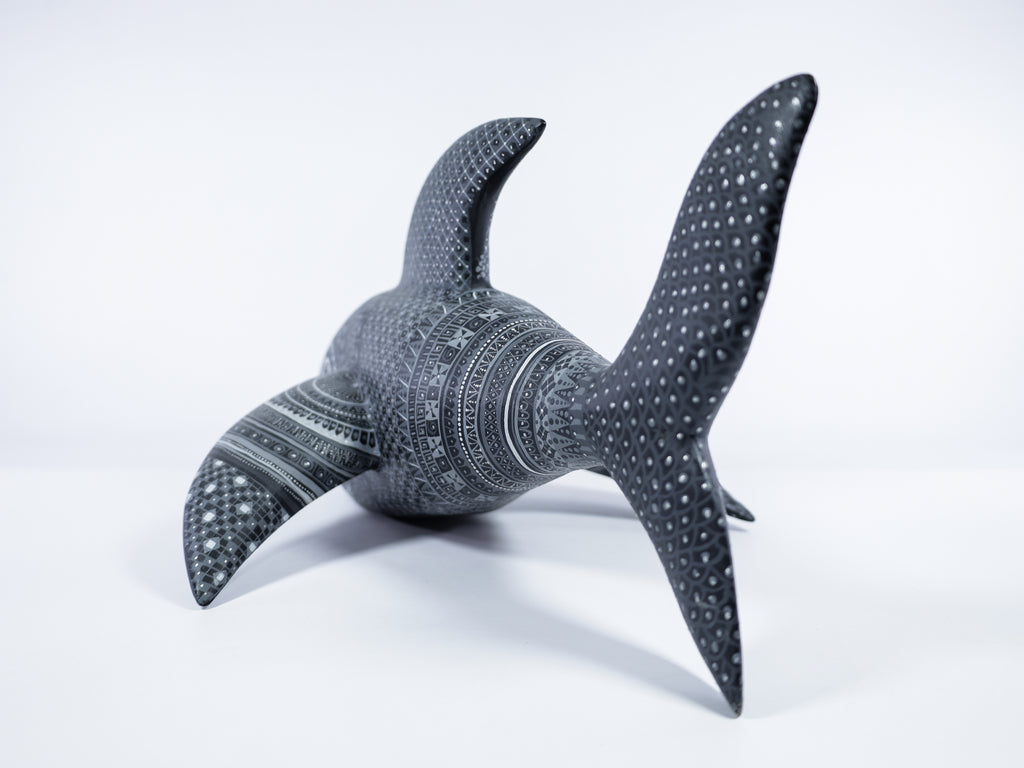 Shark Alebrije Oaxacan Wood Carving