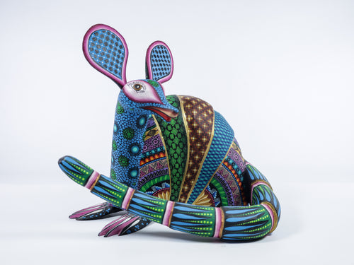 Armadillo Alebrije Oaxacan Wood Carving