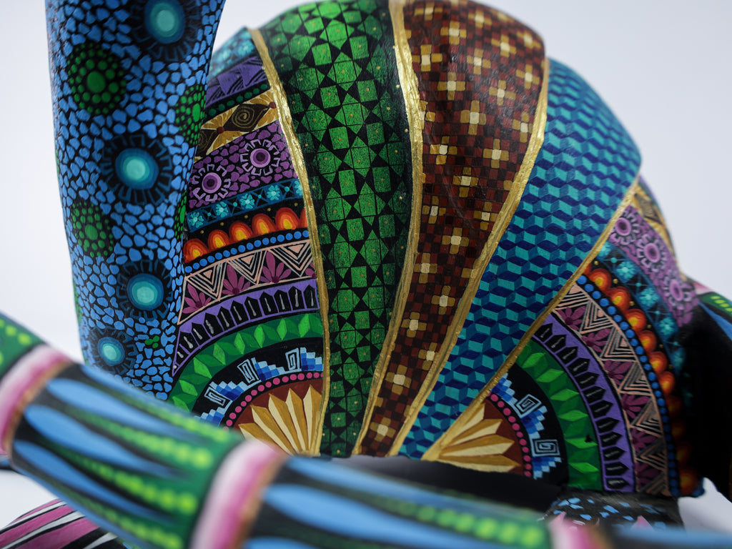 Armadillo Alebrije Oaxacan Wood Carving