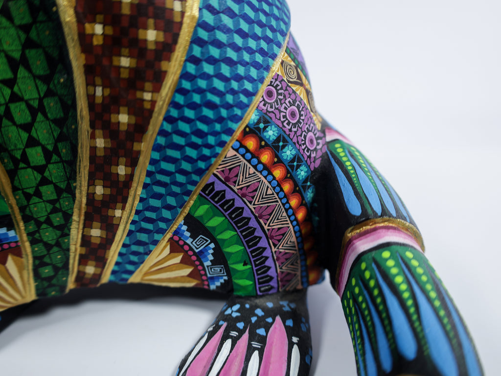 Armadillo Alebrije Oaxacan Wood Carving