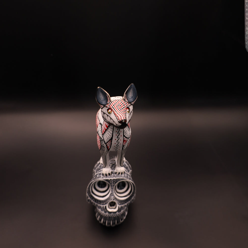 Xoloitzcuintle Alebrije Oaxacan Wood Carving
