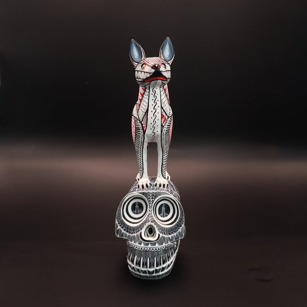 Xoloitzcuintle Alebrije Oaxacan Wood Carving