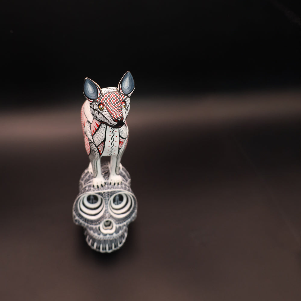 Xoloitzcuintle Alebrije Oaxacan Wood Carving