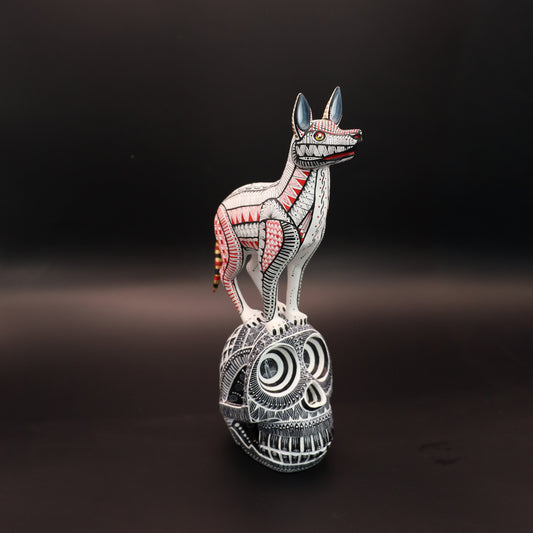 Xoloitzcuintle Alebrije Oaxacan Wood Carving
