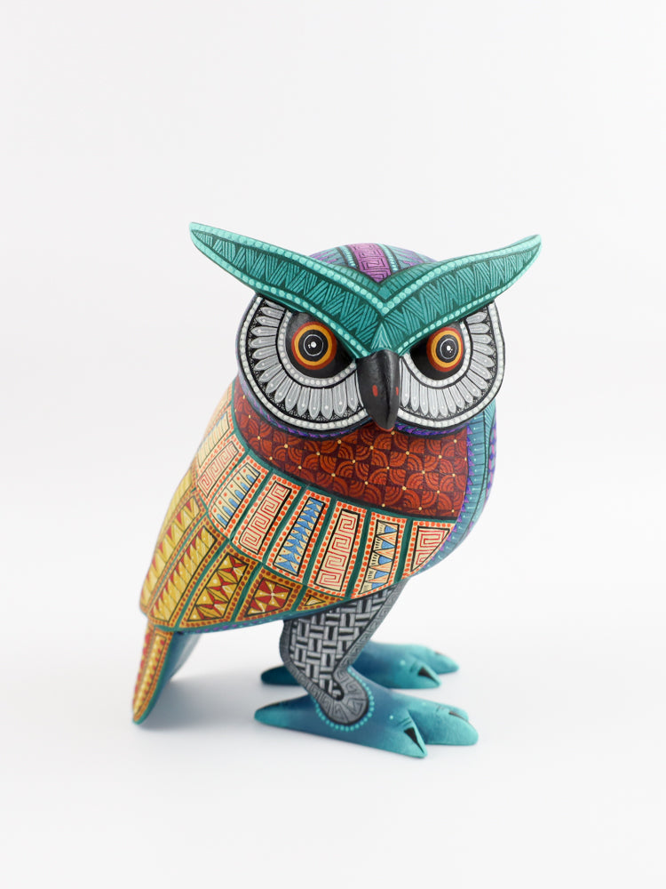 Owl Alebrije Oaxacan Wood Carving