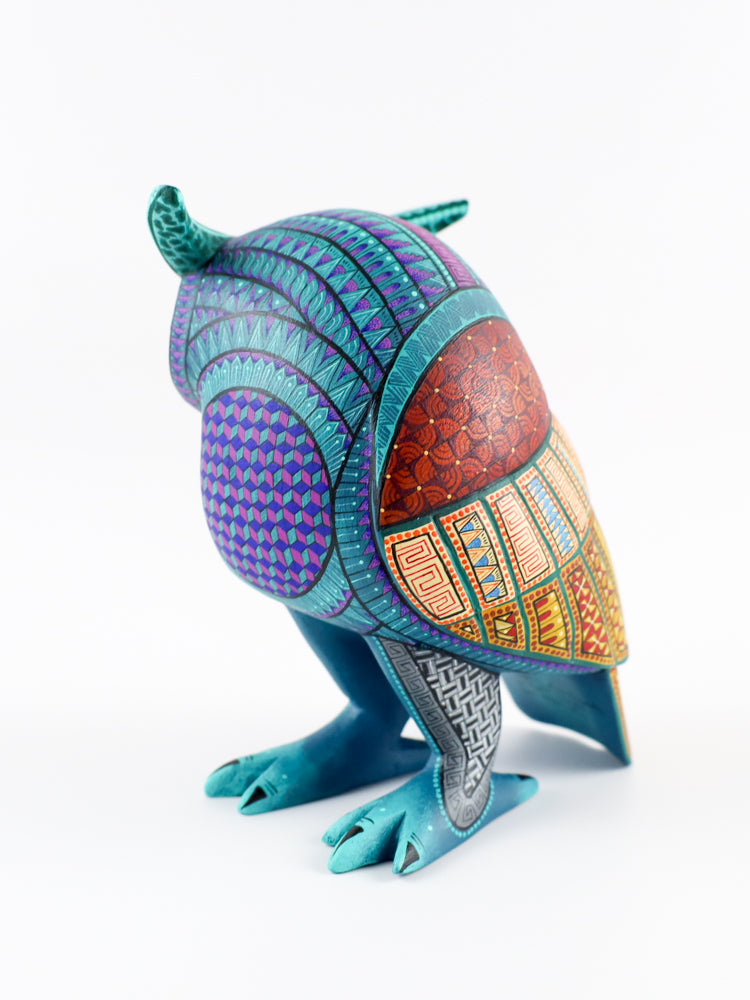 Owl Alebrije Oaxacan Wood Carving