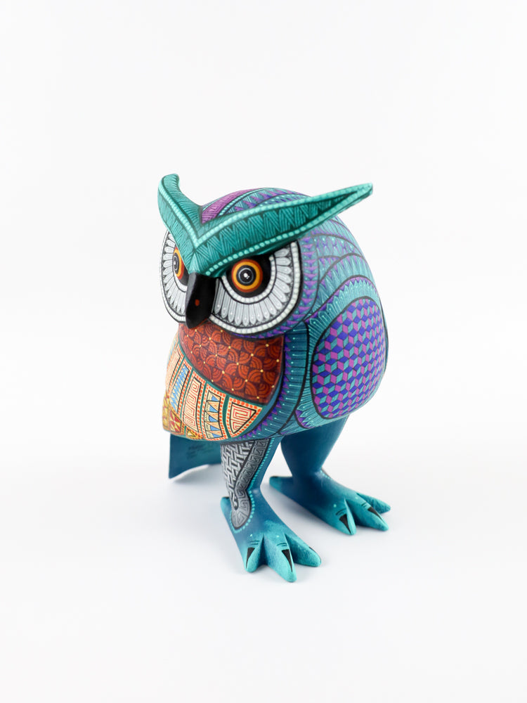 Owl Alebrije Oaxacan Wood Carving
