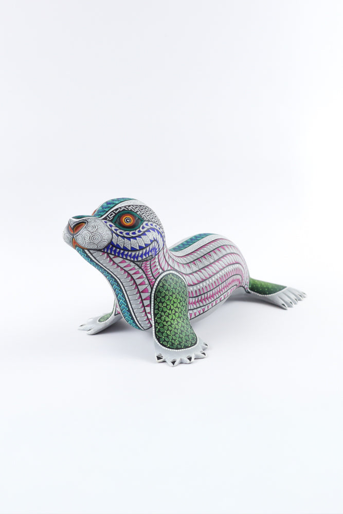Alebrije Seal | Oaxacan Wood Carving | Magia Mexica