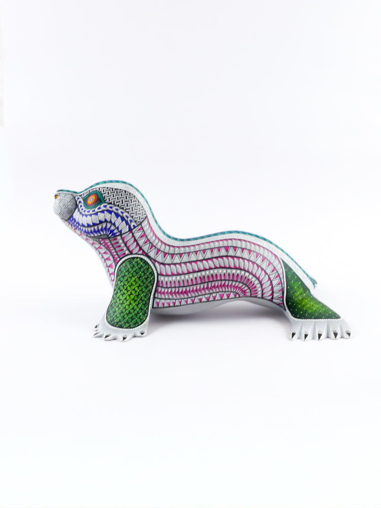 Alebrije Seal | Oaxacan Wood Carving | Magia Mexica