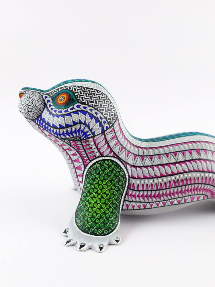 Alebrije Seal | Oaxacan Wood Carving | Magia Mexica
