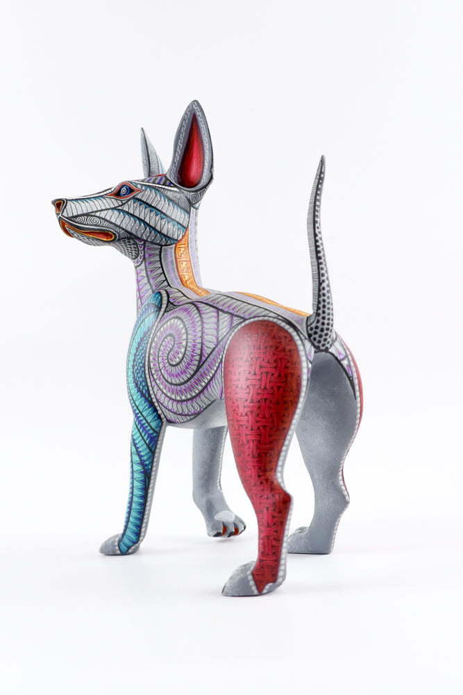Alebrije Dog | Oaxacan Wood Carving | Magia Mexica