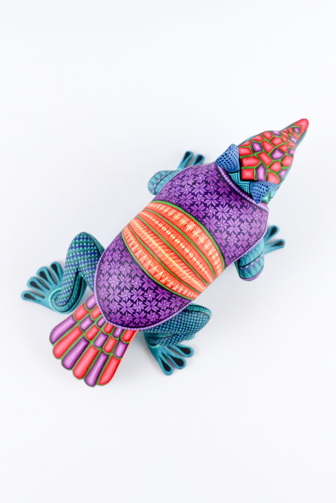 Armadillo Alebrije Oaxacan Wood Carving