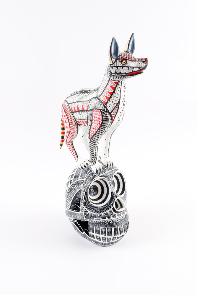 Xoloitzcuintle Alebrije | Oaxacan Wood Carving | Magia Mexica