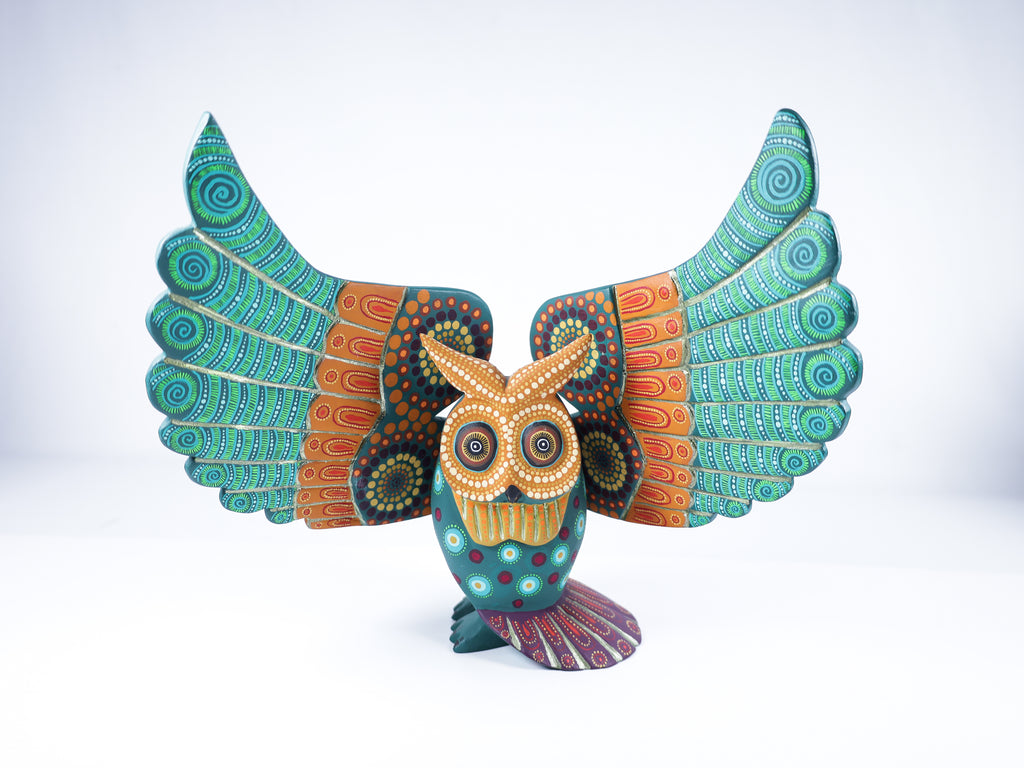 Owl Alebrije Oaxacan Wood Carving
