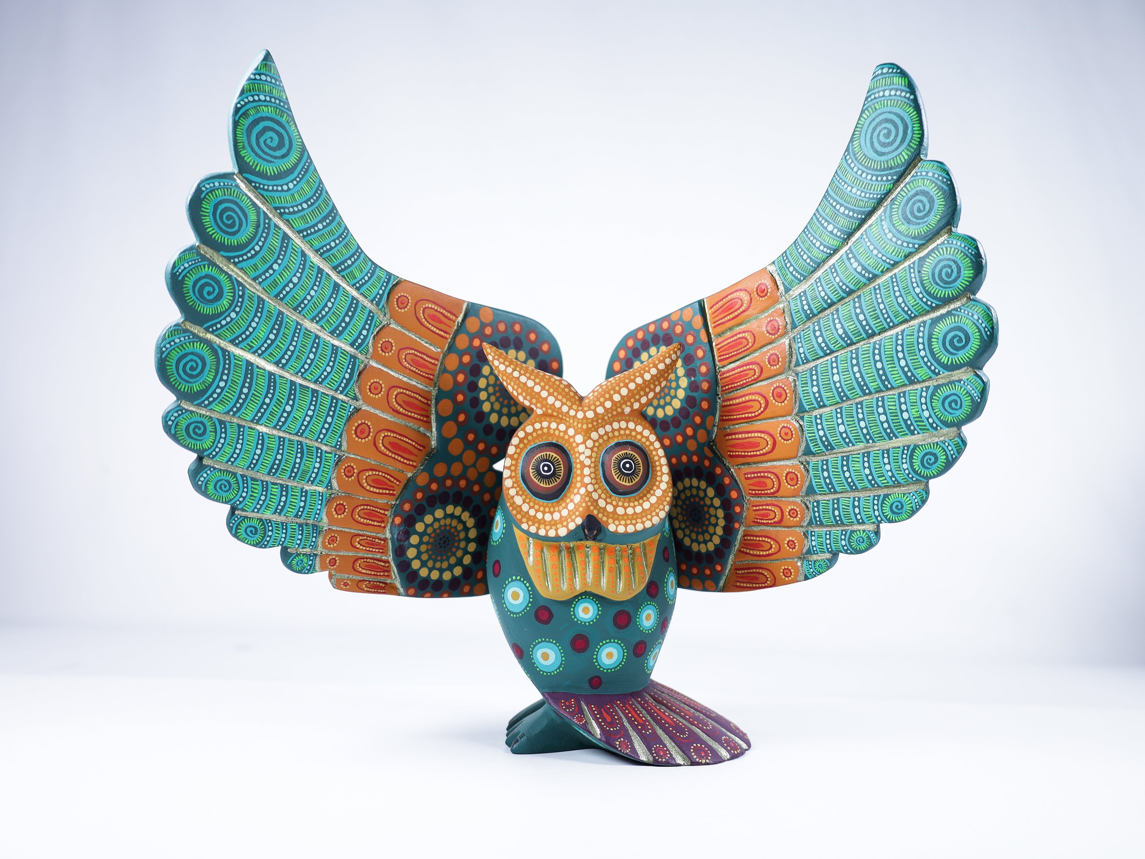 Owl Alebrije Oaxacan Wood Carving