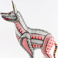 Xoloitzcuintle Alebrije Oaxacan Wood Carving