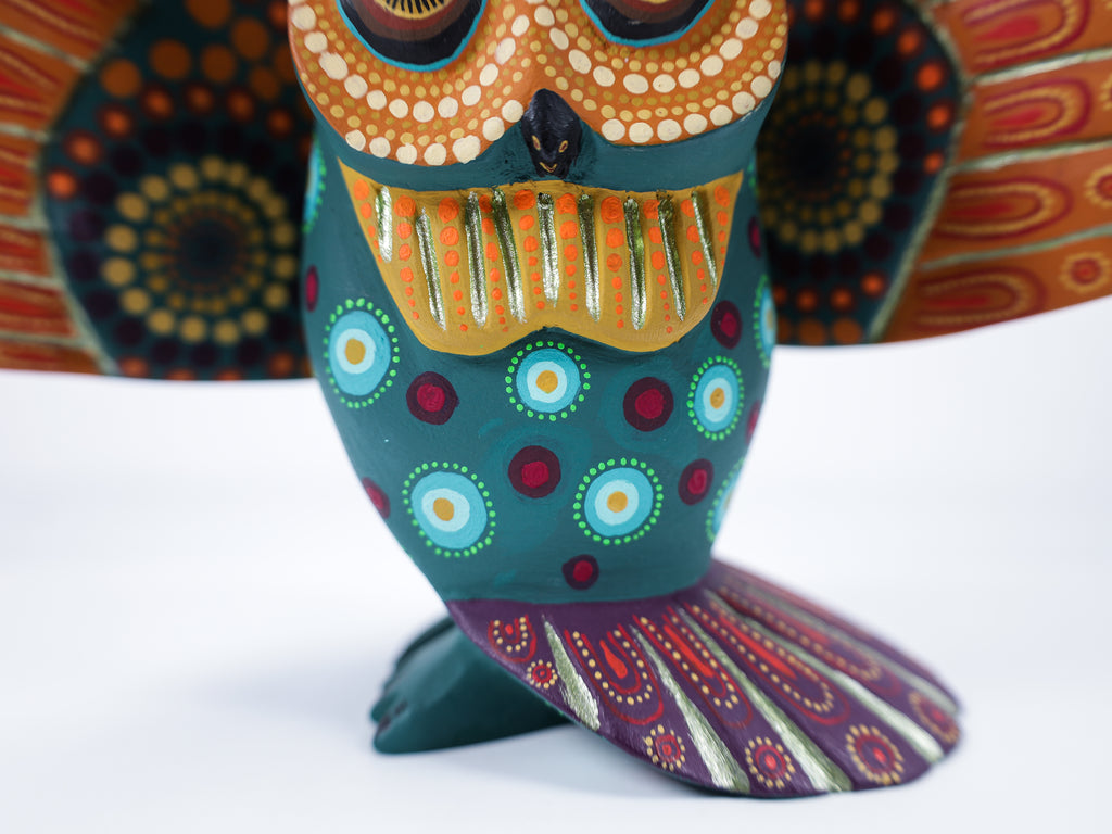 Owl Alebrije Oaxacan Wood Carving
