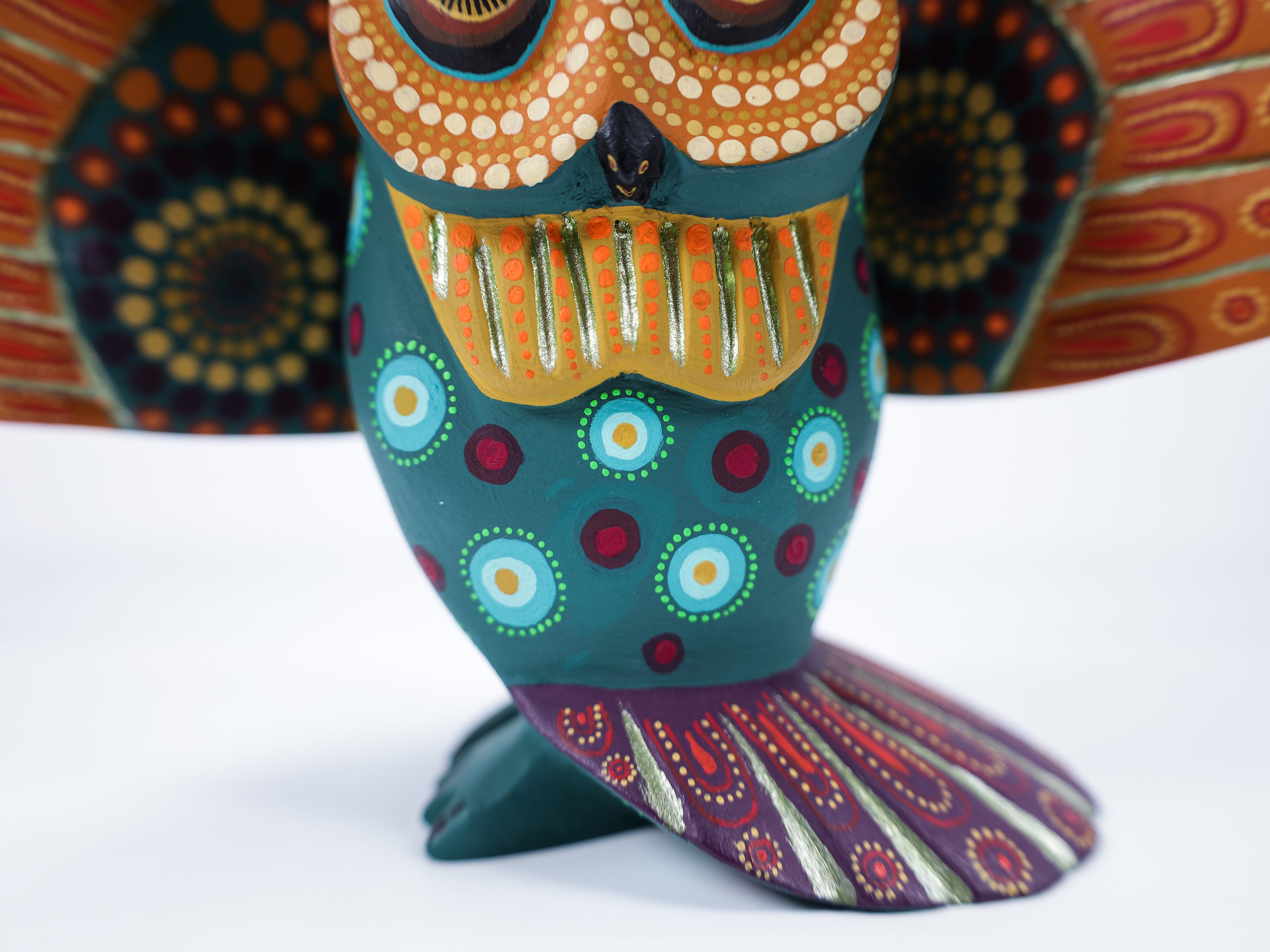 Owl Alebrije Oaxacan Wood Carving