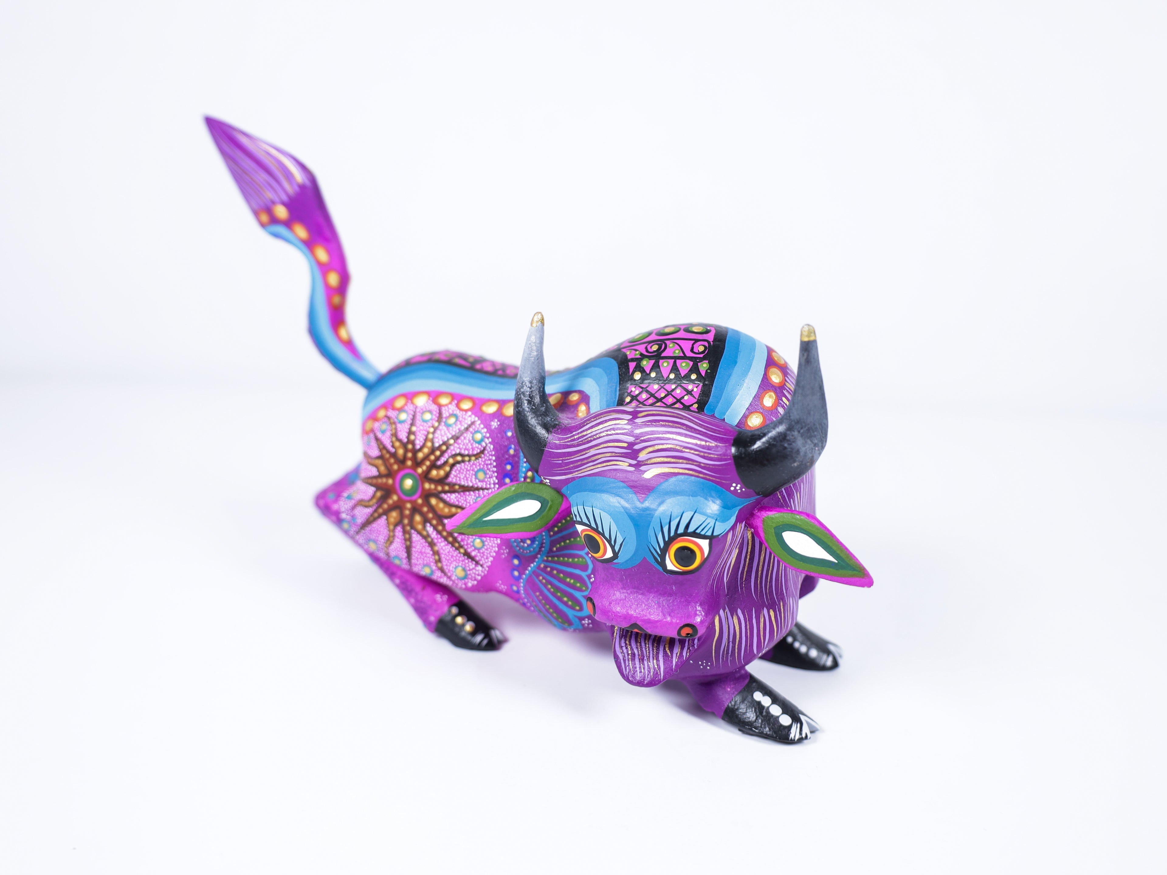 Bison Alebrije Oaxacan Wood Carving