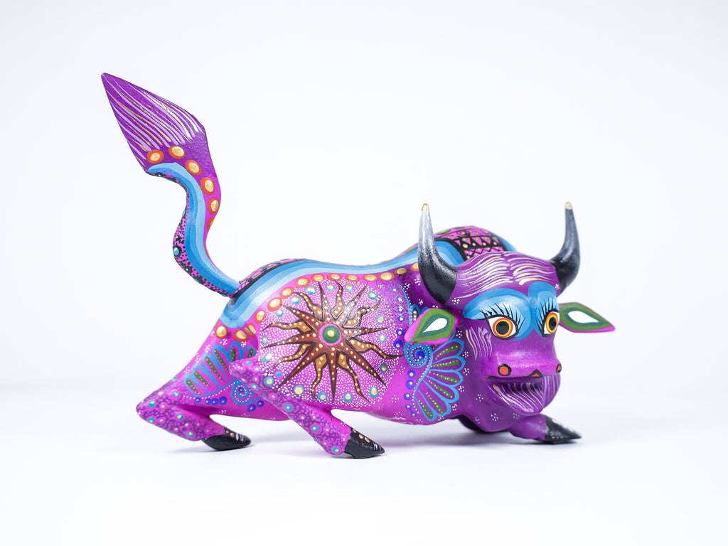 Bison Alebrije Oaxacan Wood Carving