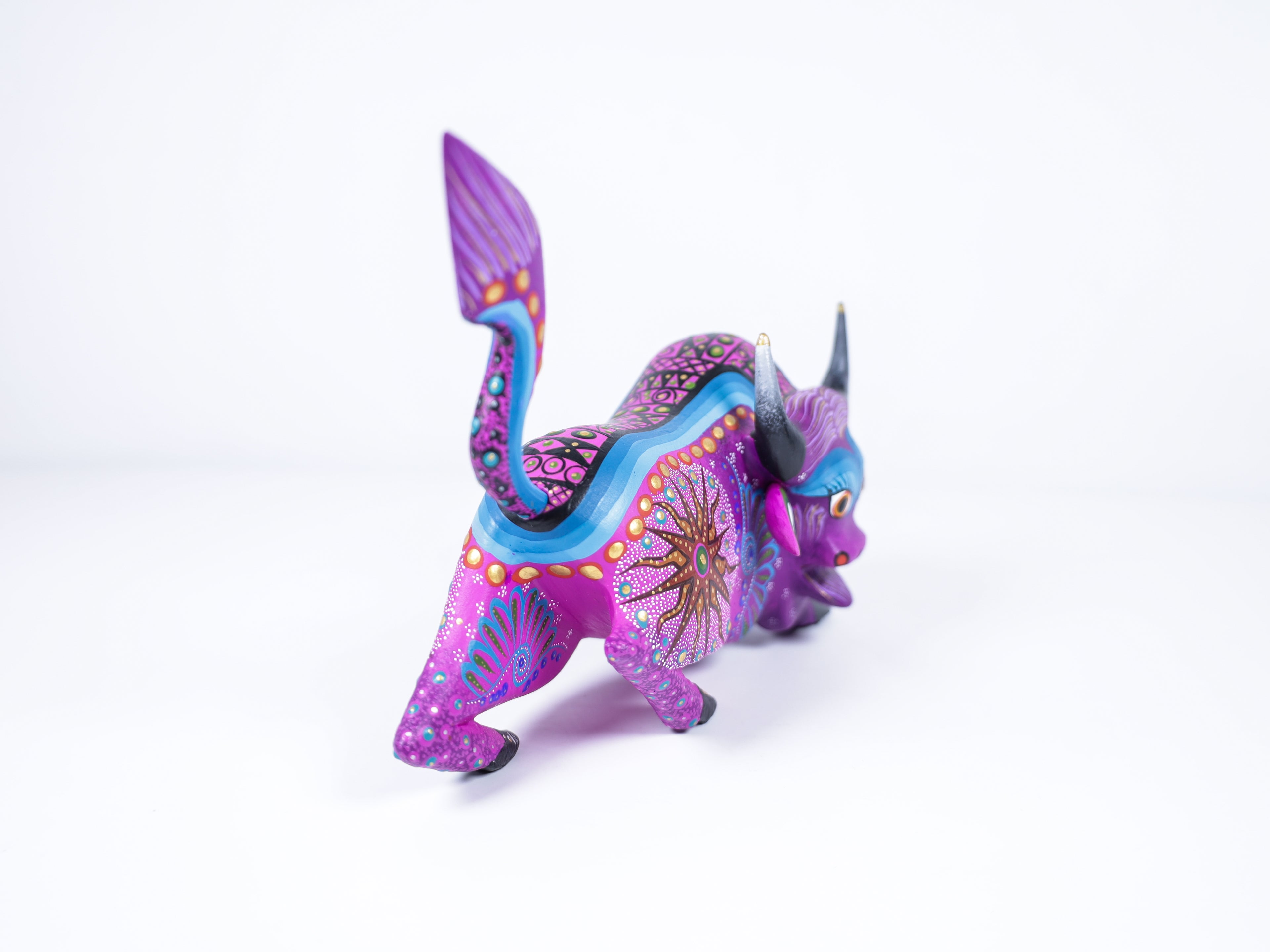 Bison Alebrije Oaxacan Wood Carving