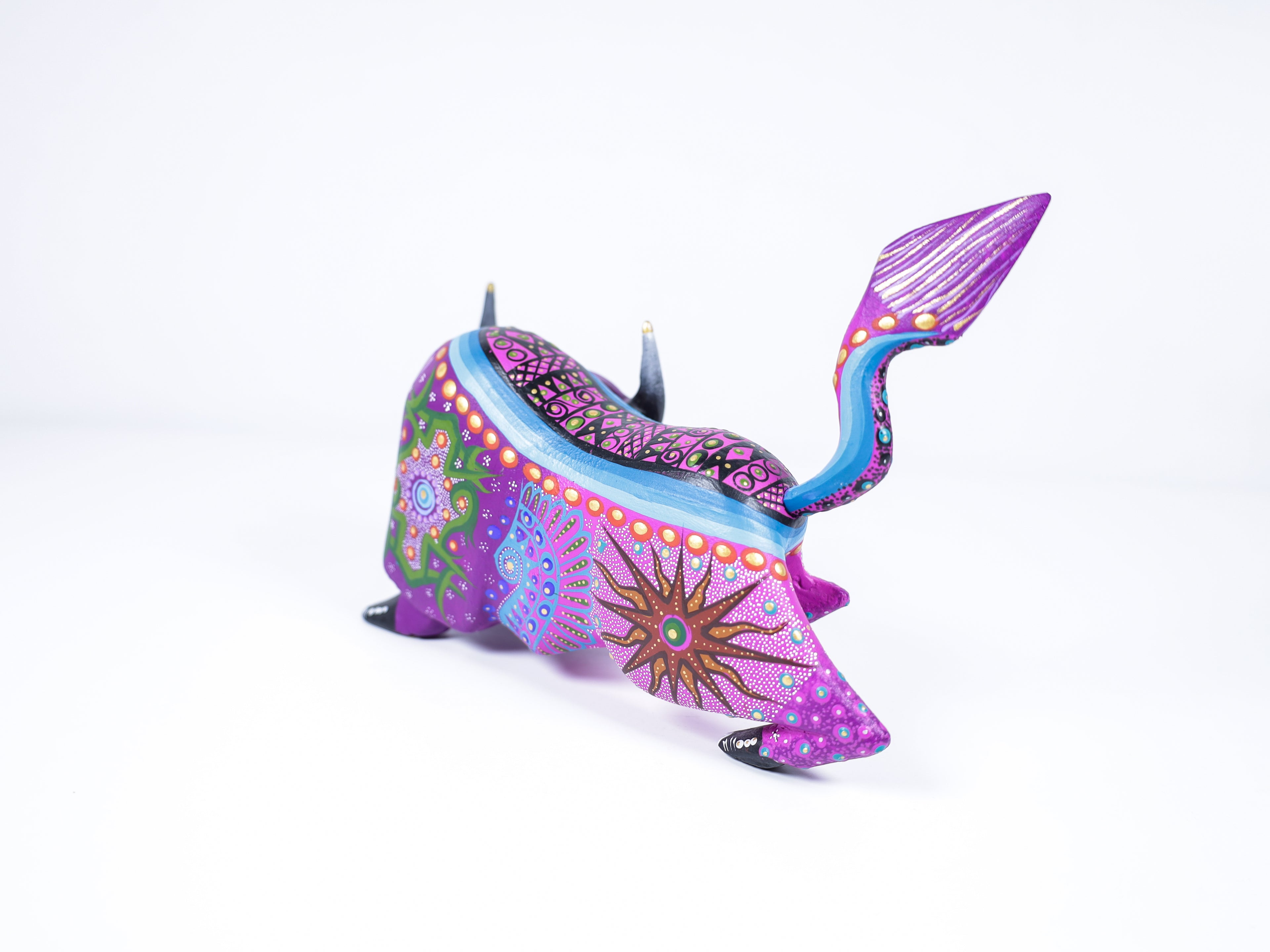 Bison Alebrije Oaxacan Wood Carving