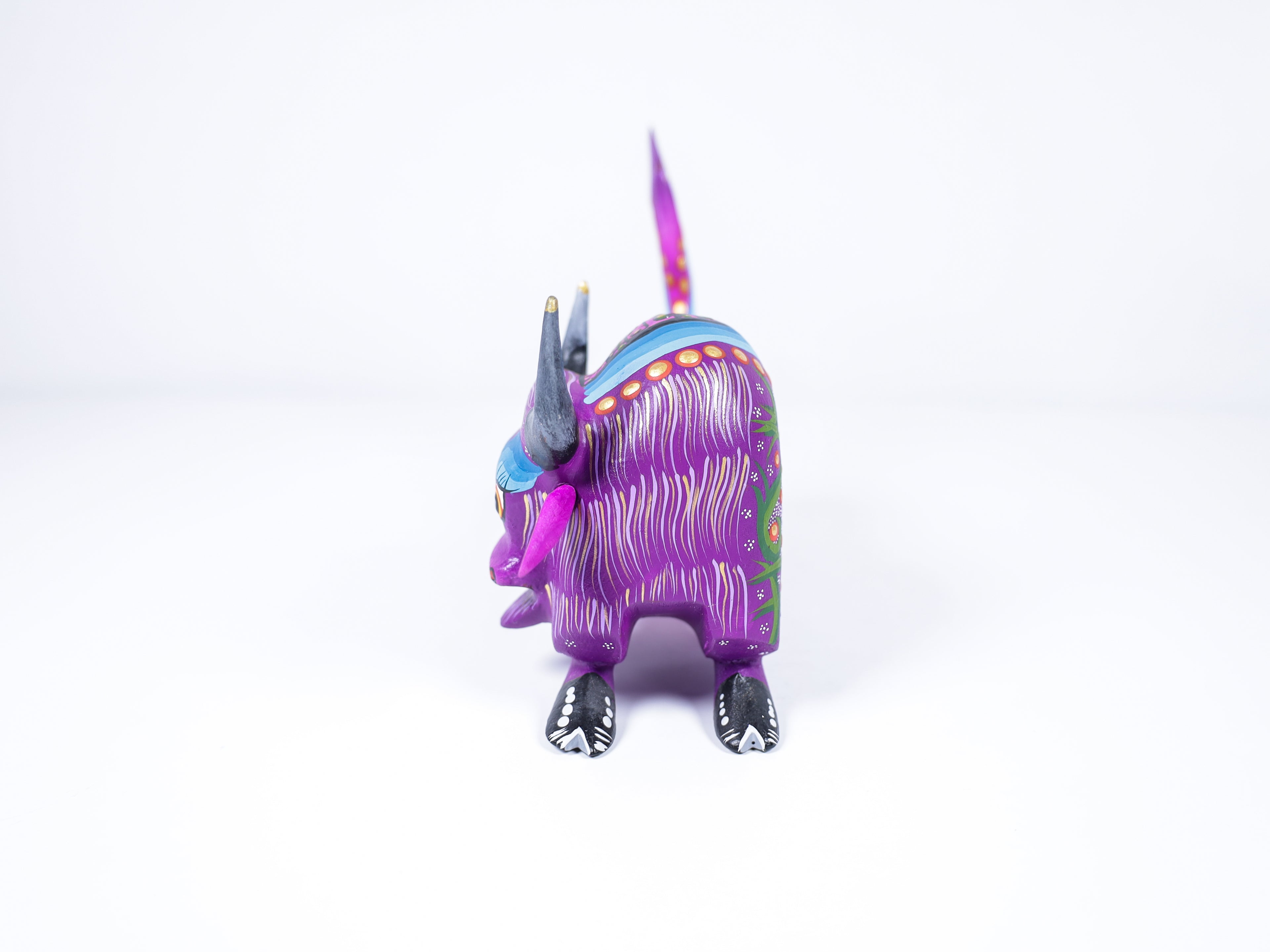 Bison Alebrije Oaxacan Wood Carving