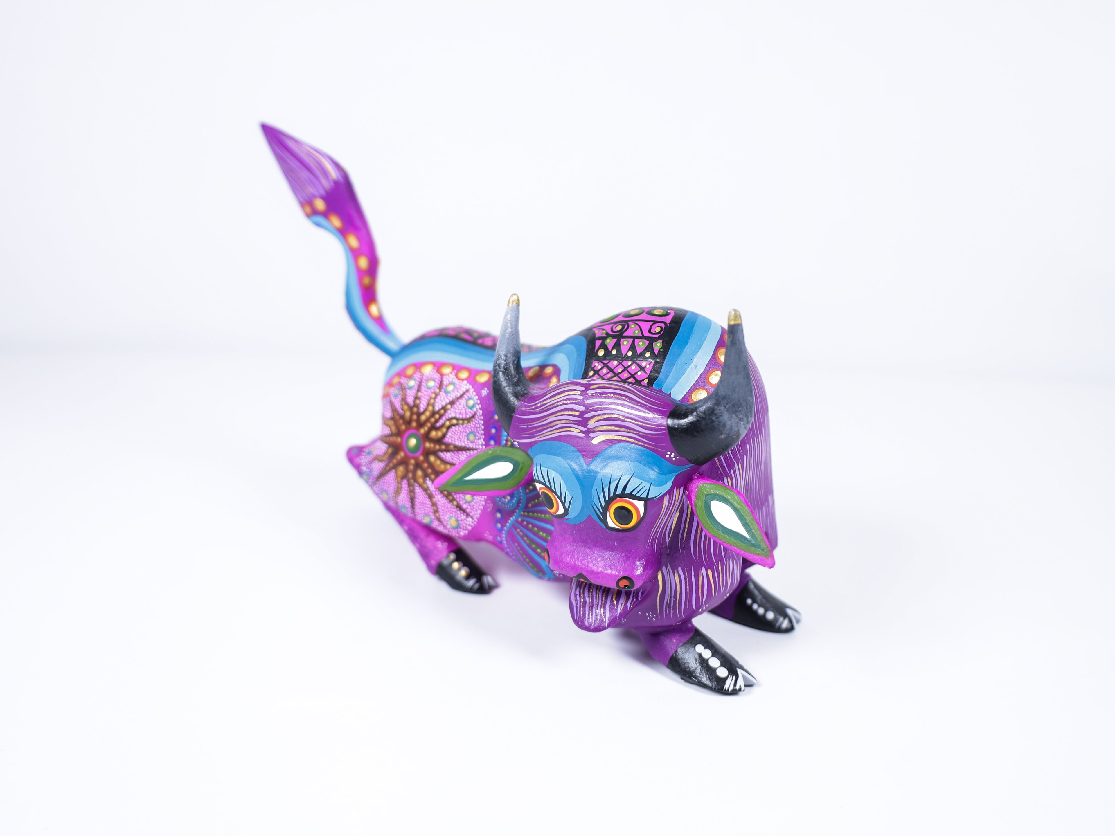 Bison Alebrije Oaxacan Wood Carving