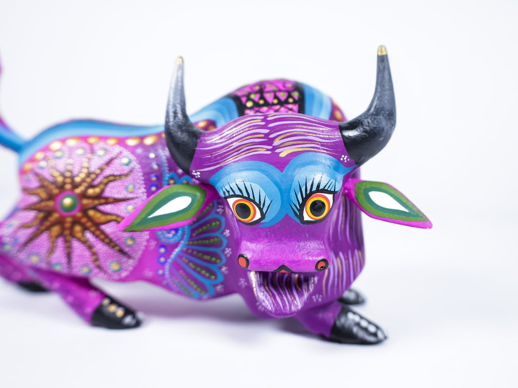 Bison Alebrije Oaxacan Wood Carving