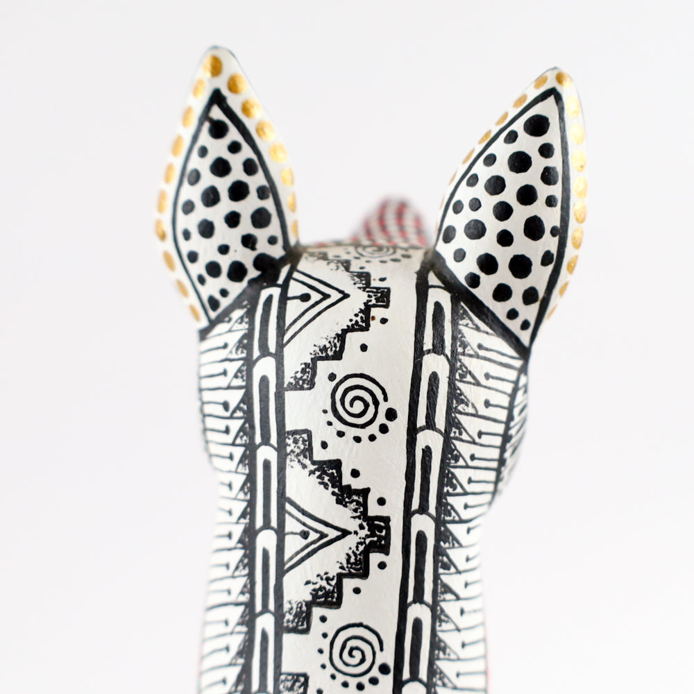 Xoloitzcuintle Alebrije | Oaxacan Wood Carving | Magia Mexica