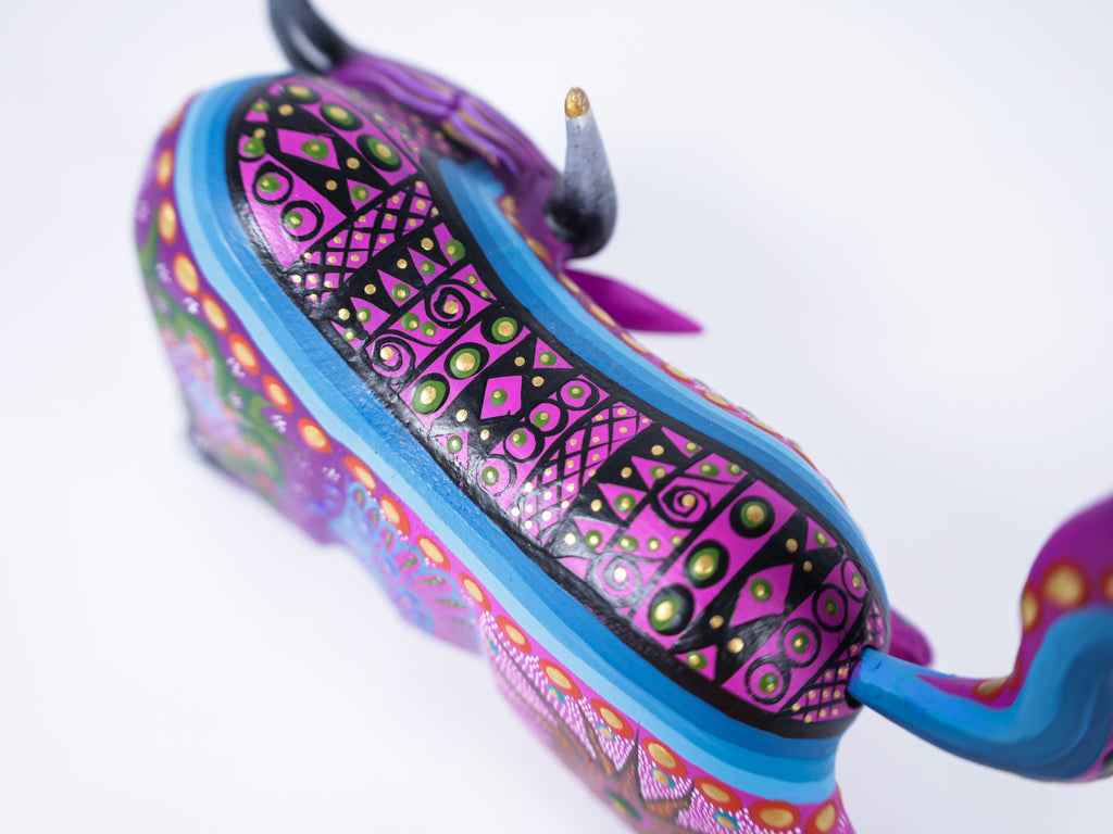 Bison Alebrije Oaxacan Wood Carving