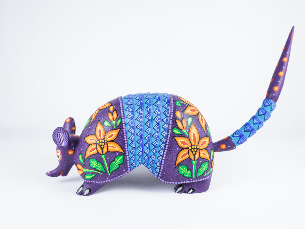 Armadillo Alebrije Oaxacan Wood Carving