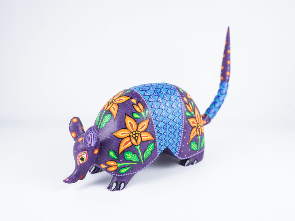 Armadillo Alebrije Oaxacan Wood Carving