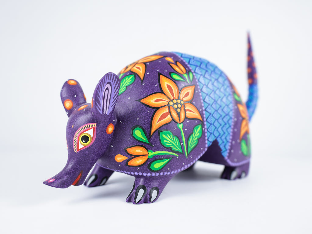 Armadillo Alebrije Oaxacan Wood Carving