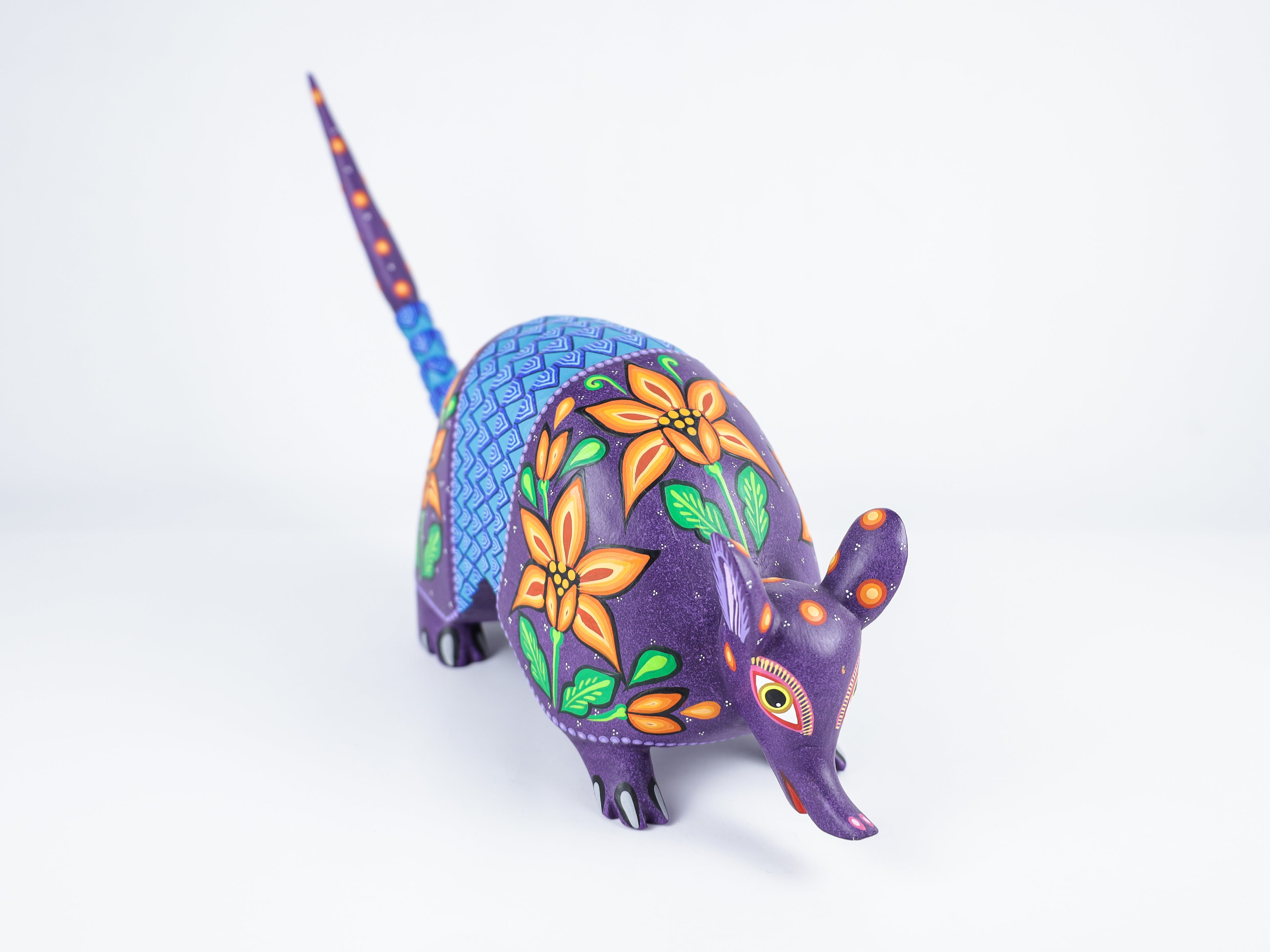 Armadillo Alebrije Oaxacan Wood Carving
