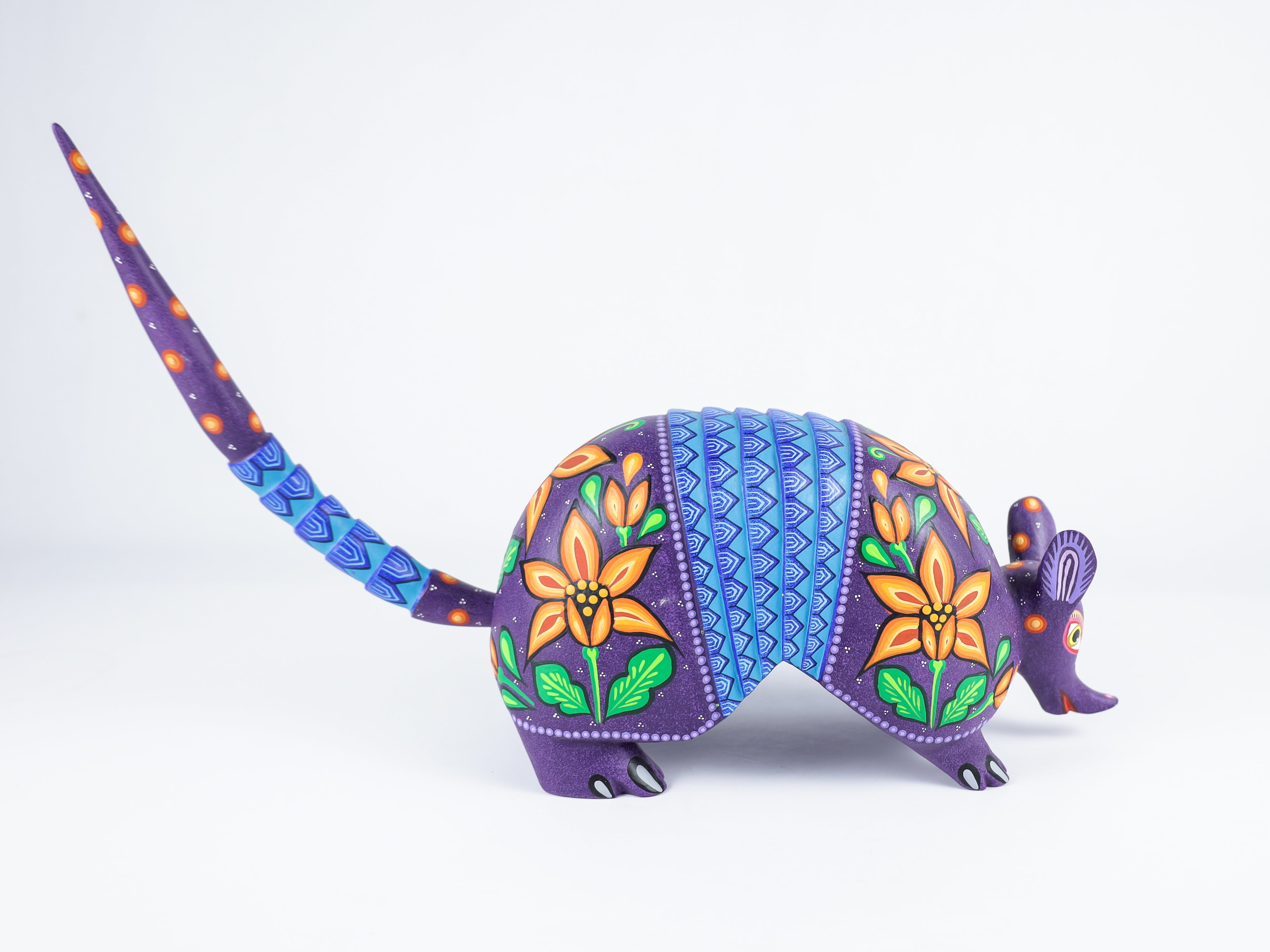 Armadillo Alebrije Oaxacan Wood Carving