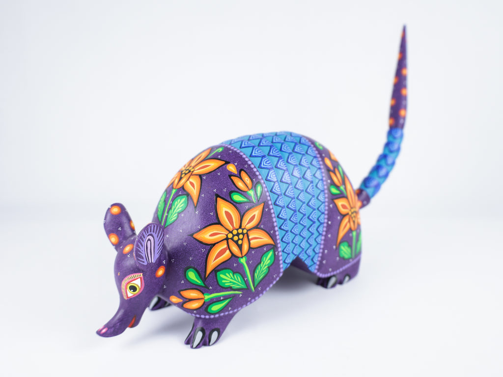 Armadillo Alebrije Oaxacan Wood Carving