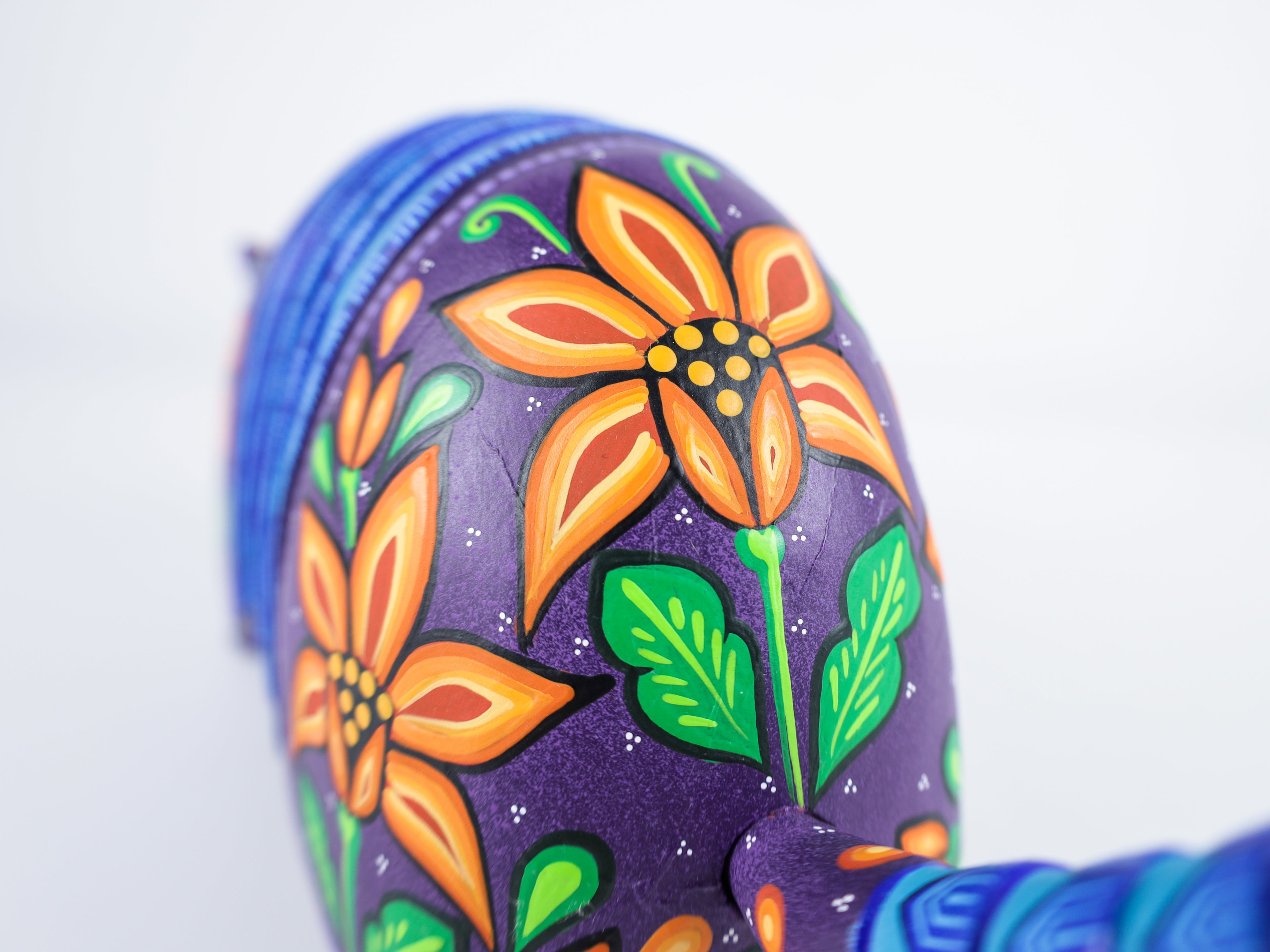 Armadillo Alebrije Oaxacan Wood Carving
