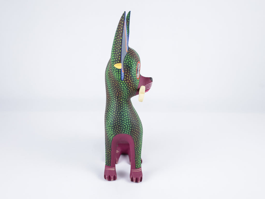 Chihuahua Dog Alebrije Oaxacan Wood Carving