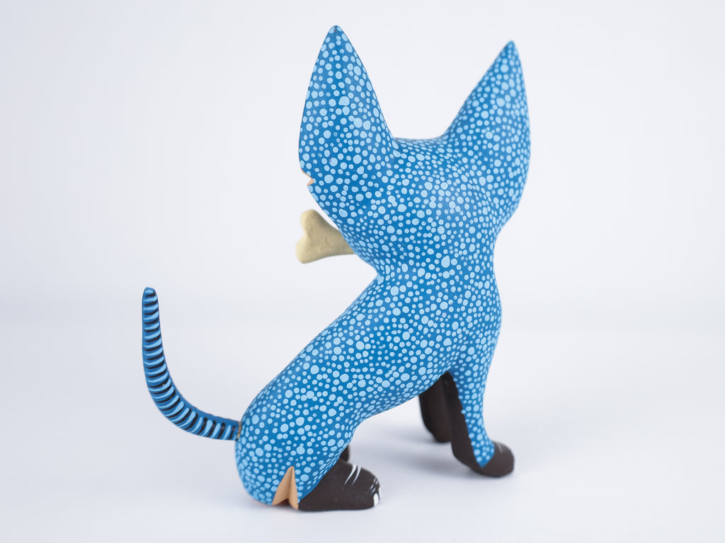 Chihuahua Dog Alebrije Oaxacan Wood Carving